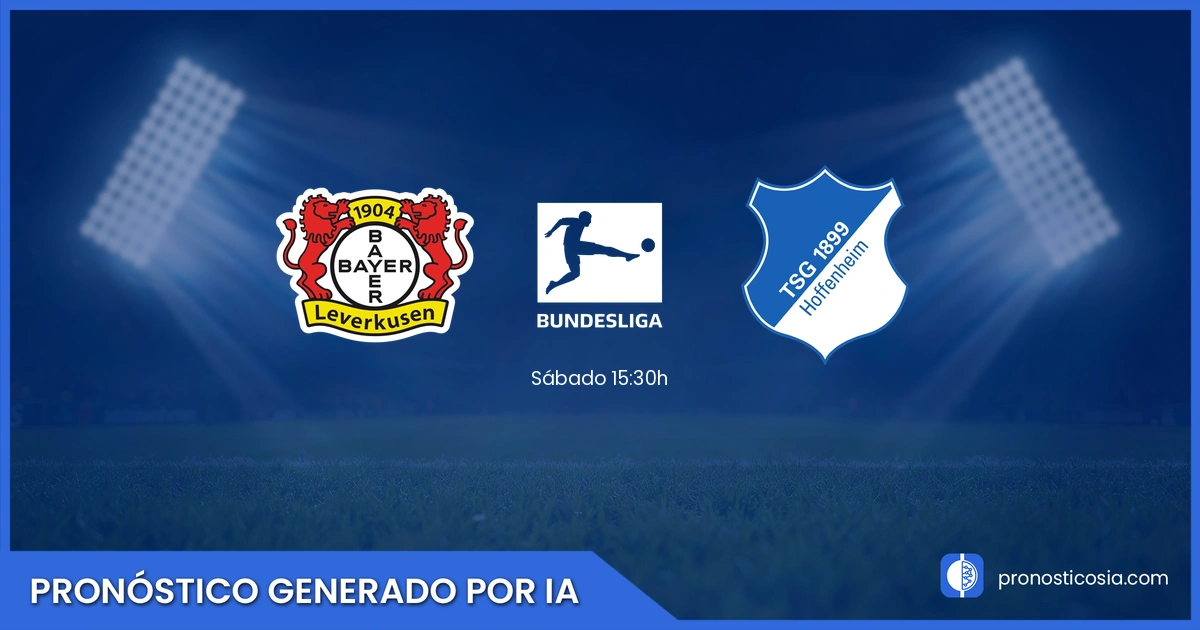 Pronóstico Bayer Leverkusen vs Hoffenheim de BundesLiga