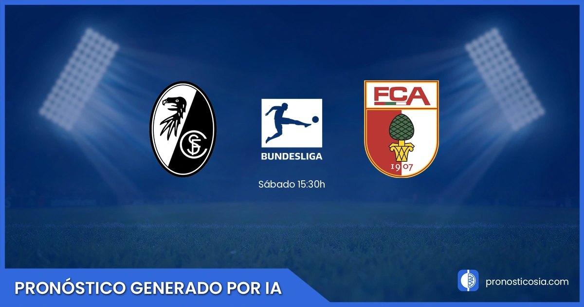 Pronóstico Friburgo vs Augsburgo de BundesLiga