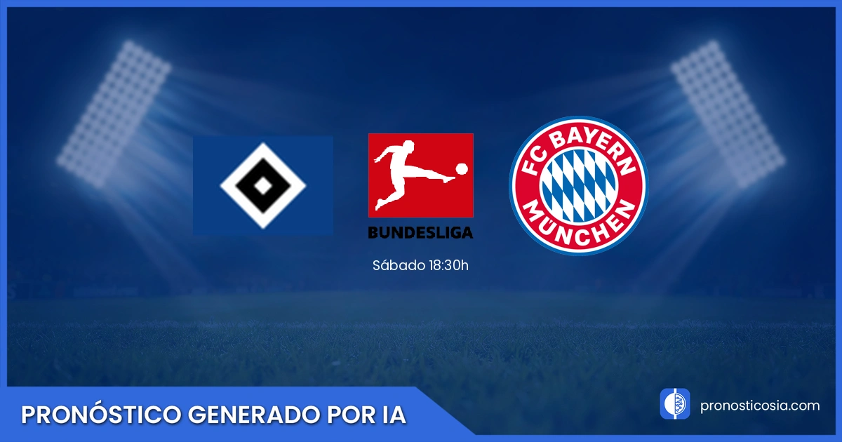 Prognostico Hamburgo vs Bayern Munich Bundesliga