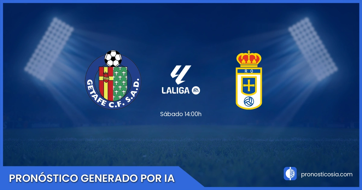 Pronóstico Getafe vs Oviedo de LaLiga EA Sports