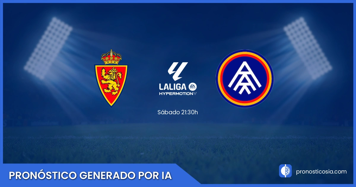 Pronóstico Zaragoza vs Andorra de LaLiga Hypermotion