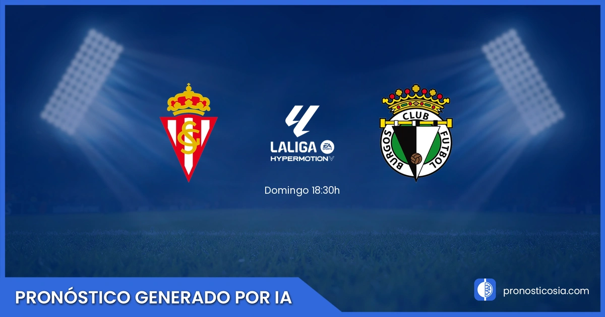 Pronóstico Sporting de Gijón vs Burgos de LaLiga Hypermotion