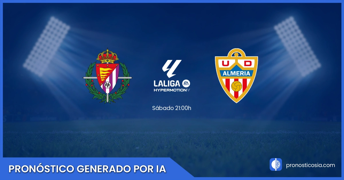 Pronóstico Valladolid vs Almería de LaLiga Hypermotion