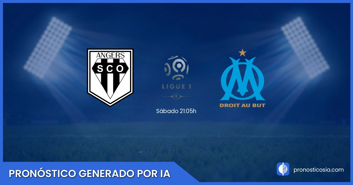 Pronóstico Angers vs Marseille Ligue 1 - Predicción IA y análisis
