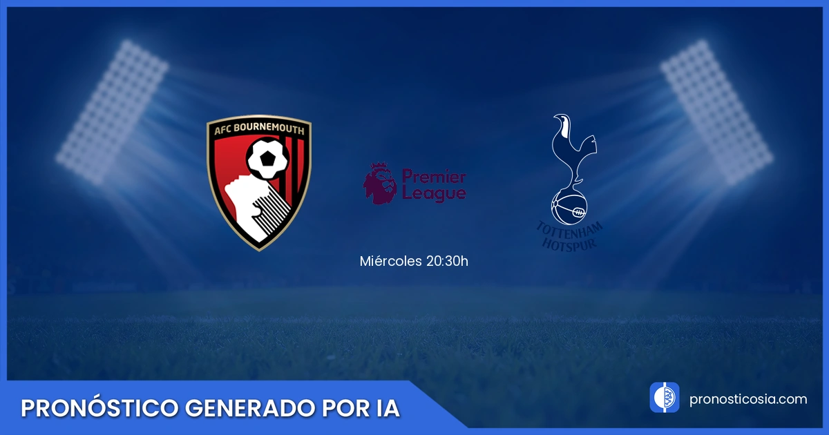 Prediction Bournemouth vs Spurs Premier League