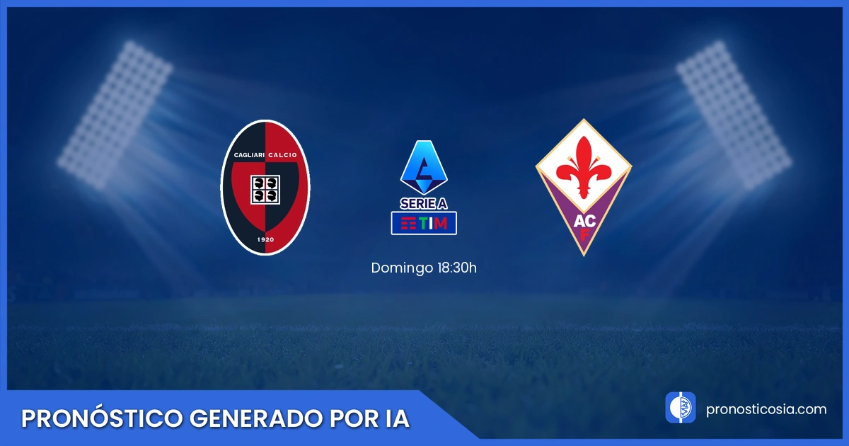 Pronóstico Cagliari vs Fiorentina de Serie A