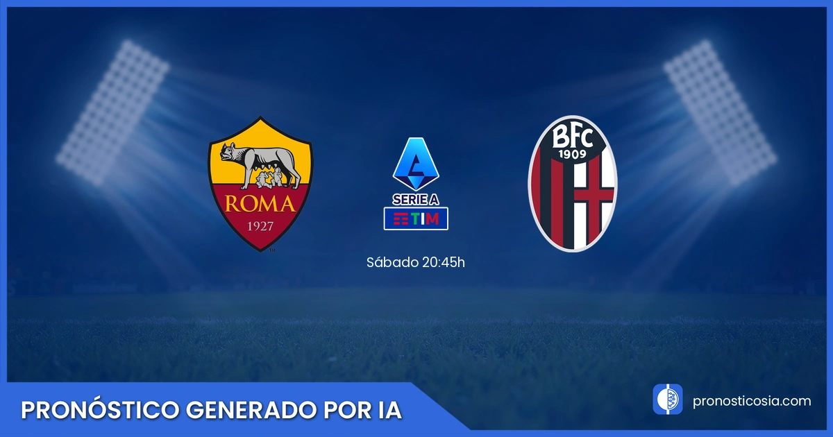 Pronóstico Roma vs Bolonia de Serie A