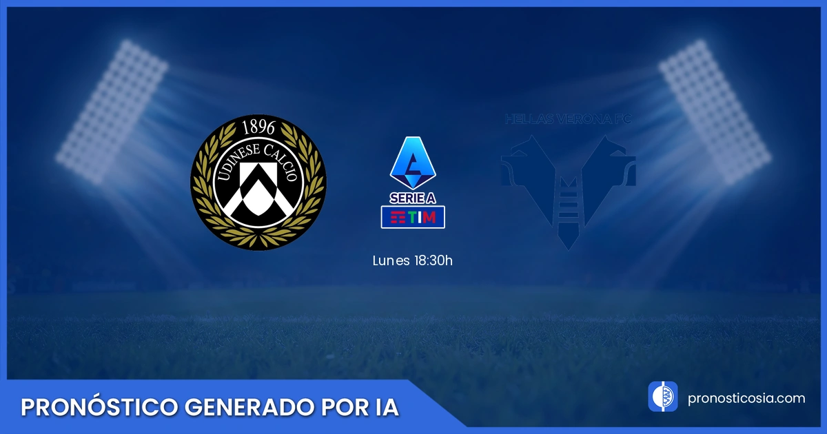 Pronóstico Udinese vs Hellas Verona de Serie A