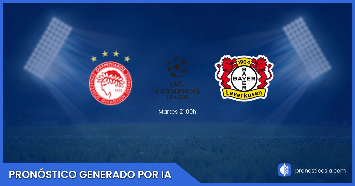 Pronostico Olympiakos vs Bayer Leverkusen UEFA Champions League
